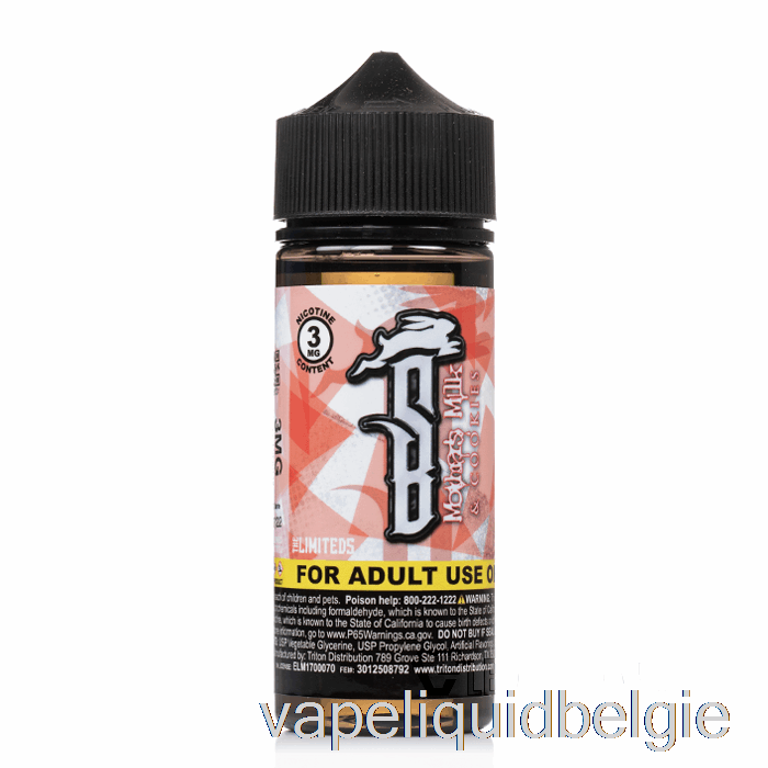 Vape Vloeibare Moedermelk En Koekjes - Zelfmoordkonijntje - 120ml 3mg